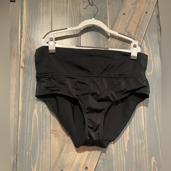 ASOS Maternity Black Swimwear Tankini 2 Piece Size 8 - Picture 5 of 7